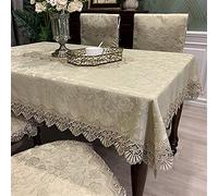 ry Lace Di Tablecloth Embroidered Table Cover for Di Room Floral Hollow Out Design 130x130cm Perfect for Home Decor and Special Ocns
