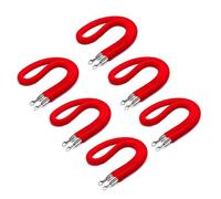 ry Red Velvet Ropes 2m LongPremium EventSet of 6 Thick Safe Ropes for Weddings Parties Churches & EventsEle Crowd Control Solut