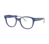 Ray-Ban Eyeglasses Children Rb1950 Optics Kids Bio-based - Blue On Transparent Frame Clear Lenses Polarized 46-17