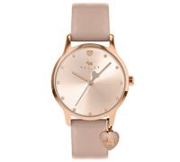RADLEY Heart Dial Ladies Cobweb Leather Strap Heart Charm Watch RY2916A