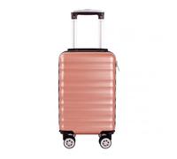 Ryan air (40x20x25) 1628 Underseat Cabin Bag, Lightweight Suitcase Cabin Case, 4X 360 Degree Spinner Detachable Wheels, Maximum Carry-On Size, ABS Hard Shell, 10kg Hand Luggage Bag