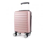 Ryan air (40x20x25) 1632 Underseat Cabin Bag, Lightweight Suitcase Cabin Case, 4X 360 Degree Spinner Detachable Wheels, Maximum Carry-On Size, ABS Hard Shell, 10kg Hand Luggage Bag