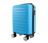 Ryan air (40x20x25) 1632 Underseat Cabin Bag, Lightweight Suitcase Cabin Case, 4X 360 Degree Spinner Detachable Wheels, Maximum Carry-On Size, ABS Hard Shell, 10kg Hand Luggage Bag