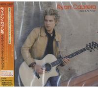 Ryan Cabrera Take It All Away Japanese Promo CD album CDLP WPCR-12002 Atlantic 2004