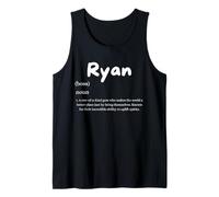 Ryan Definition Personalized Name Custom Costume for Ryans Tank Top