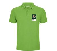 Ryan Gerard Golf Icon Frame Men's Polo Shirt - Lime Green / M