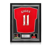 Ryan Giggs Signed Original Manchester United 2013-14 Shirt. Superior Frame