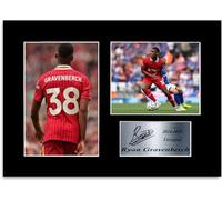 Ryan Gravenberch Football Player 2024-2025 A4 Printed Signed Poster Photo Display Mount Gift For Liverpool Fans and Supporters
