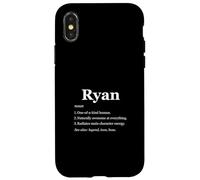 Ryan Is A Legend Dictionary Definition Funny Saying Case for iPhone X/XS