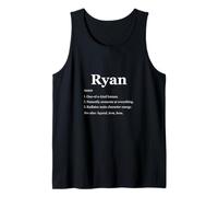 Ryan is A Legend Dictionary Definition Funny Saying Tank Top
