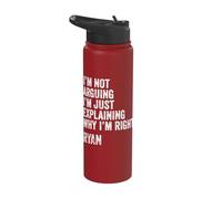 Ryan Quote Funny Birthday Custom Name Idea Engineer Stainless Steel Insulated Water Bottle