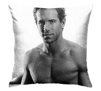 Ryan Reynolds Pillow Covers Double Sided Plush Pillow Cases Dorm Decor for Bedroom Living Room 45cm X 45cm