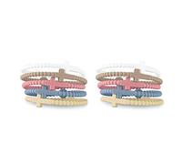 Ryan & Rose Jesus Bracelets - Cross Silicone Bracelet, S, Silicone, no gemstone