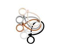 Ryan & Rose Lip Balm Holder Keychain for Chapstick, Lip Gloss & Balm - Fits Summer Fridays, Aquaphor, EOS, Elf, Burts Bees, Timeless, Fits Most