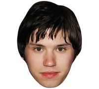 Ryan Ross (Brown Hair) Celebrity Mask, Flat Card Face, Fancy Dress Mask
