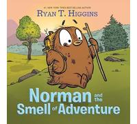 Ryan T. Higgins Norman & the Smell of Adventure Hardback Book in White Ryan T. Higgins White