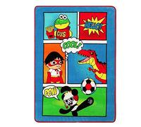 Ryan World Soft Plush Throw Kids Favorite 46" x 60"