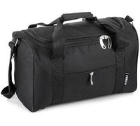 Ryanair 40X20X25 Cabin Bag Maximum Sized Lightweight Under Seat Onboard Carry On Hand Luggage Flight Bag Holdall Duffle For Men Women - Foldable 0.5Kg 20L - Black