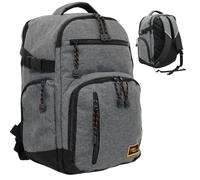 Ryanair Approved Cabin Rucksack 40 x 20 x 25cm | Hand Luggage Computer Backpack, Underseat Carry-Ons | Travel-Friendly 20L Flight Bags for Men & Women | Sustainable, Durable Travel Gear - Grey