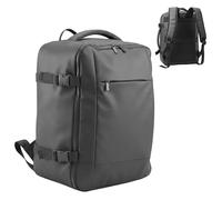 Ryanair Cabin Bag 40x30x20 | Cabin Max Suitcase | Carry On Backpack Underseat CabinBag | Carry on Luggage for Men Women | Travel Bag Backpack (Black - Showerproof)