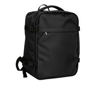 Ryanair Cabin Bag 40x30x20 | Cabin Max Suitcase | Carry On Backpack Underseat CabinBag | Carry on Luggage for Men Women | Travel Bag Backpack (Black - Ripstop Polyester)