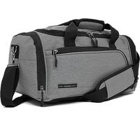 Ryanair Cabin Bags - 40x25x20cm Holdall Duffle Carry On Bag with Adjustable Shoulder Strap, Weekend Overnight Hand Luggage for Men Women, Grey