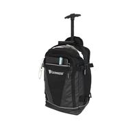 Ryanair Carry On Bag | Cabin Bag 40x20x25 | Cabin Max Suitcase Wheeled | Underseat Cabin Bag with Telescopic Pull Along Handle | Carry on Luggage for Men and Women | Travel Bag (Black Guinness)