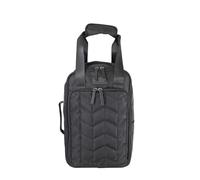 Ryanair Carry On Bag | Cabin Bag 40x20x25 | Cabin Max Suitcase Wheeled | Underseat Cabin Bag with Telescopic Pull Along Handle | Carry on Luggage for Men and Women | Travel Bag (Black - Design 2)