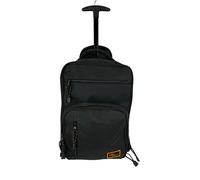 Ryanair Carry On Bag | Cabin Bag 40x20x25 | Cabin Max Suitcase Wheeled | Underseat Cabin Bag with Telescopic Pull Along Handle | Carry on Luggage for Men and Women | Travel Bag (Plain Black)