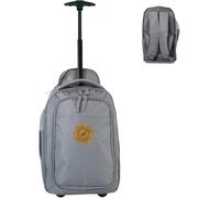 Ryanair Carry On Bag | Cabin Bag 40x20x25 | Cabin Max Suitcase Wheeled | Underseat Cabin Bag with Telescopic Pull Along Handle | Carry on Luggage for Men and Women | Travel Bag (Light Grey)