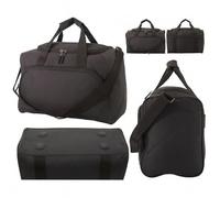 Ryanair Underseat Cabin Bag - 40x25x20cm Lightweight Travel Bag | Stylish & Spacious Carry On with Adjustable Shoulder Strap & Top Handles | Small Front Pocket for Valuables | Cabin Size (Black)