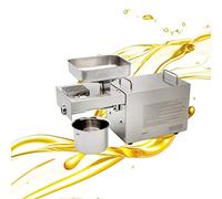Ryanong 1500W Industrial Heavy Automatic Oil Press Machine Nuts Seeds Oil Presser Pressing Machine Cold Hot Press All Stainless Steel High Oil Extractor CE Wuzeenyi