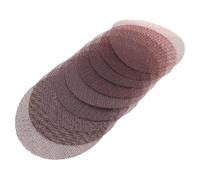 Ryanong 20Pcs 5 Inch 125mm Mesh Abrasive Dust Free Sanding Discs Sandpaper Anti-Blocking Dry Grinding 80 to 600 Grit Removal and Finish,100 125mm,20 pcs