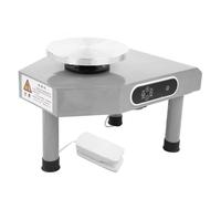 Ryanong 350W Electric Pottery Wheel Machine with Turntable Sculpting LCD Display Ceic DIY Clay Forming Tool,High Professionalism