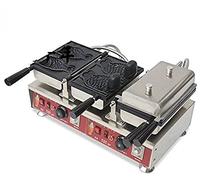 Ryanong 4pcs Fish Commercial Electric Fish Ice Cream Taiyaki Machine Waffle Maker Baker Non-stick 220V CE Certification Wuzeenyi