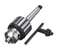 Ryanong 5/64" to 1/2" Self Tighten Lathe Tools, High Precision Industrial Drill Mini Carbide Steel Wood Turning Tools MT2 Drill Chuck Arbor Leunlee