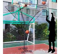 Ryanong Automatic Basketball Return System - Effortless Ball Retrieval for Hoop Floor Standing & Rolling Net Catcher Ideal for Indoor & Outdoor Play