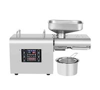 Ryanong Automatic Oil Press Machine Electric Oil Expeller, Stainless Steel Household Oil Press,Hot and Cold Pressing,Six-Speed Heating,Touch Screen,110v/220v