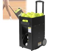Ryanong Automatic Tennis Ball Launcher with Pre-Programmed Drills for Solo Training and Beginners
