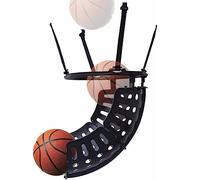 Ryanong Basketball Ball Returner and Hoop Return Apparatus - Easy Setup PP Plastic Shot Trainer with 360° Rotating Feature for Time-Saving Shooting Practice