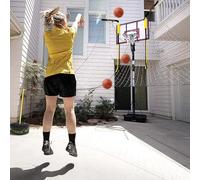 Ryanong Basketball Rebounder Net Return System Metal Shot Trainer for Home & Outdoor Practice Enhances 3-Pointers/Jump Shots/Free Throw Accuracy