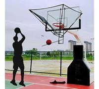 Ryanong Basketball Return Attachment - Metal Rebounder Net System for Hoop Enhances Shot Training Efficiency