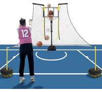 Ryanong Basketball Return Net for Practice - Enhances Jump Shots Free-Throws and 3-Pointers Training Ideal for Adults and Teens