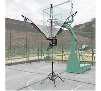Ryanong Basketball Returner Attachment - Floor Standing Metal Aid for Efficient Shooting Practice Enhances Solo Training Sessions
