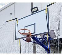 Ryanong Basketball Returner with Net Automatic Rebounder for Shooting Practice Ideal for 3-Pointers and Jump Shots Compatible with Pole & Wall Mounted Hoops