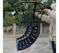 Ryanong Basketball Shot Return Apparatus Basketball Shot Returner Portable Basketball Return Attachment Black Ball Return - Supports 360° Rotating Basketball Shooting Aid Trainer Easy to Install