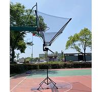 Ryanong Basketball Shot Returner - Adjustable Height Heavy Duty Ball Return Net for Enhanced Practice Sessions Ideal for Indoor and Outdoor Courts