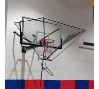 Ryanong Basketball Shot Returner Attachment for Hoop with Rotating Chute - Ideal Training Aid for Beginners to Improve Shooting Skills