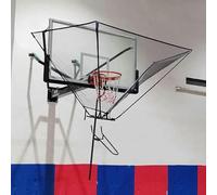 Ryanong Basketball Shot Returner Net System - Rebounder Attachment for Shooting Practice Fits Traditional Pole and Wall Mounted Hoops