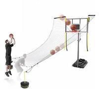 Ryanong Basketball Shot Returner Trainer for Practice Ball Return Attachment for Shooting Training Ideal for Teens and Adults